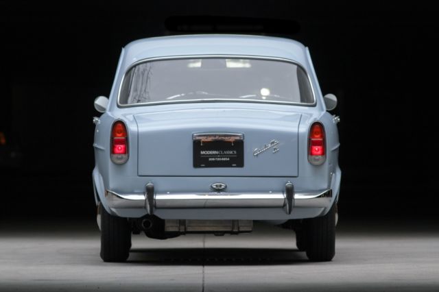 1963 Blue Alfa Romeo Giulia Sedan