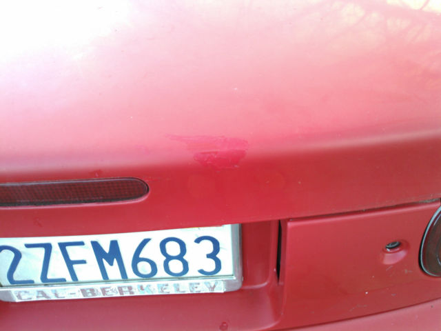 1992 Red Mazda MX-5 Miata Convertible