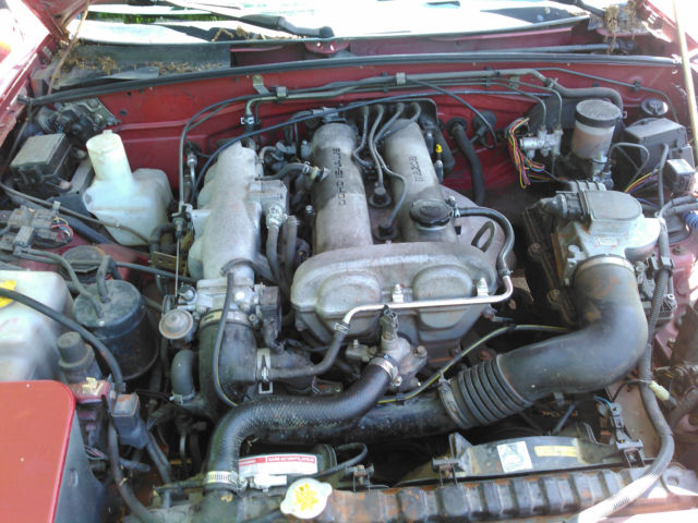 1992 Red Mazda MX-5 Miata Convertible