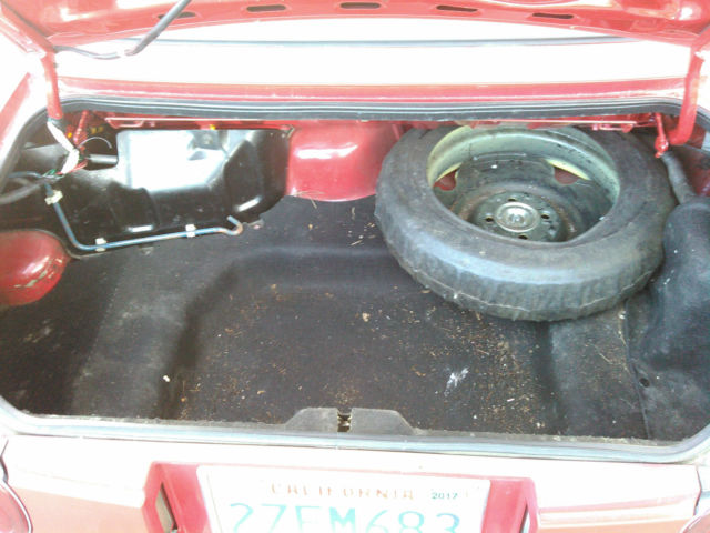 1992 Red Mazda MX-5 Miata Convertible