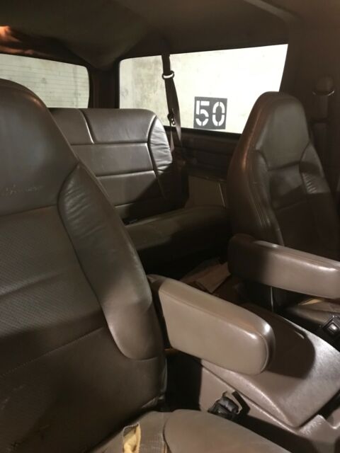 1994 Blue Ford Bronco SUV