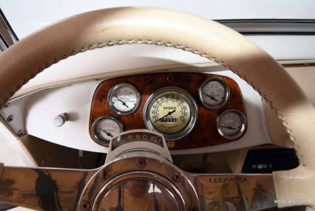 1934 White Ford Custom Convertible