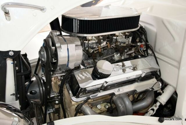 1934 White Ford Custom Convertible