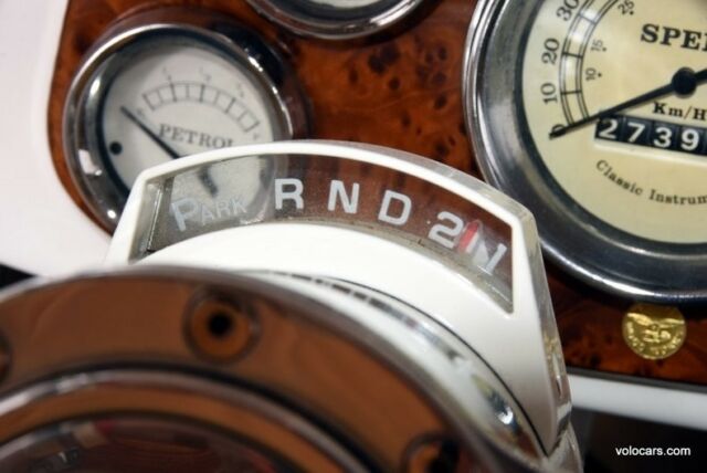 1934 White Ford Custom Convertible