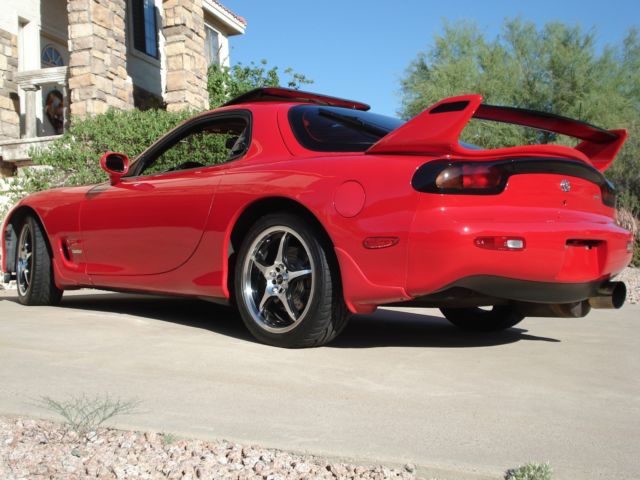 1993 Red Mazda RX-7 Coupe