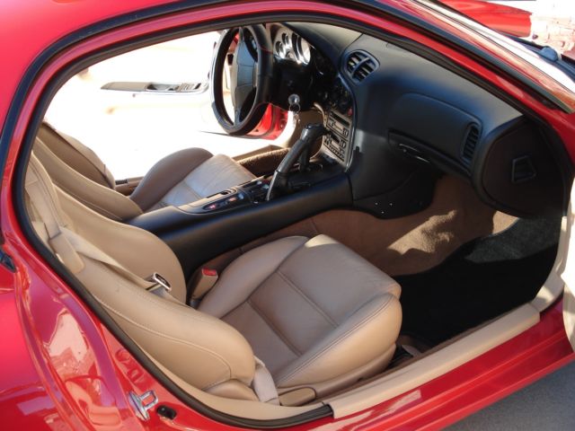 1993 Red Mazda RX-7 Coupe