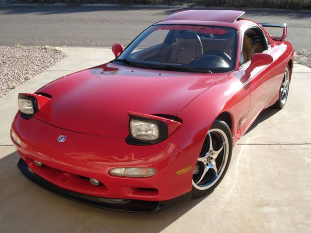 1993 Red Mazda RX-7 Coupe