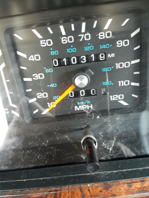 1992 Blue Chrysler New Yorker Sedan