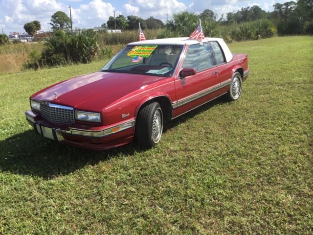 1990 Ruby Red Cadillac Eldorado