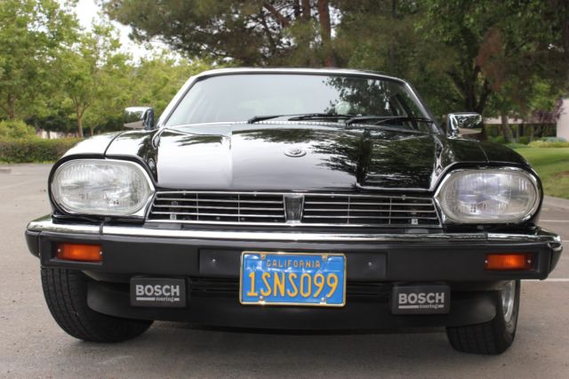 1985 Black Jaguar XJS Coupe