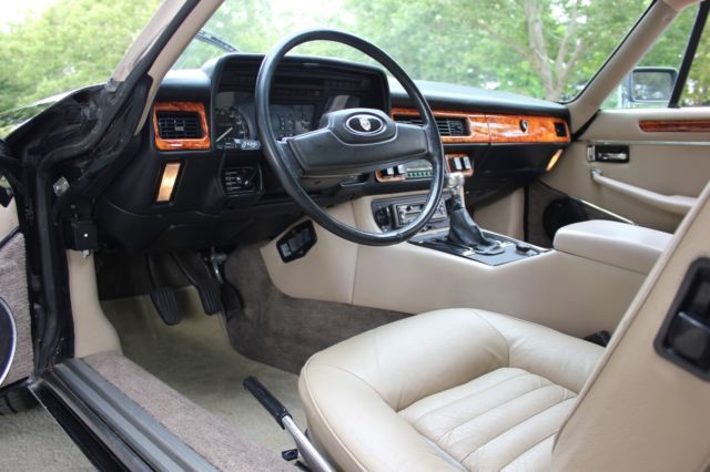 1985 Black Jaguar XJS Coupe