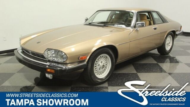 1989 Satin Beige metallic Jaguar XJS Coupe