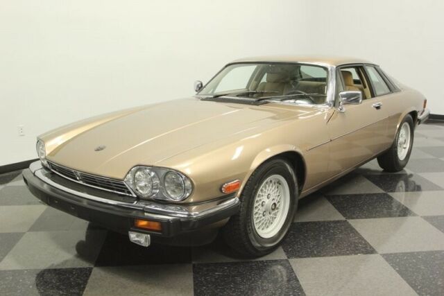 1989 Satin Beige metallic Jaguar XJS Coupe