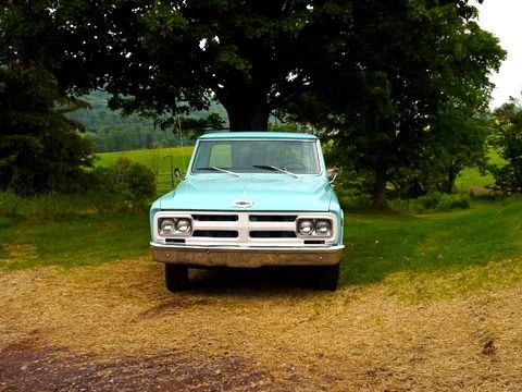 1968 Turquoise GMC Pickup