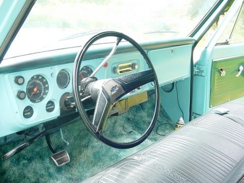 1968 Turquoise GMC Pickup