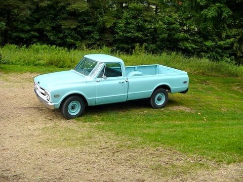 1968 Turquoise GMC Pickup