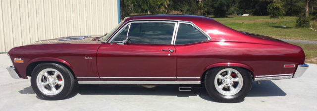 1970 RED Chevrolet Nova 2 DR 