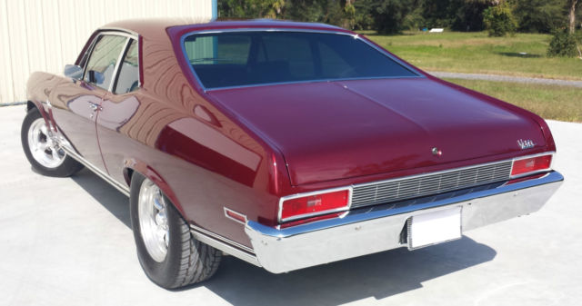 1970 RED Chevrolet Nova 2 DR 