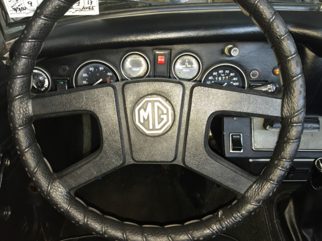 1979 Glacier White MG Midget Convertible Roadster