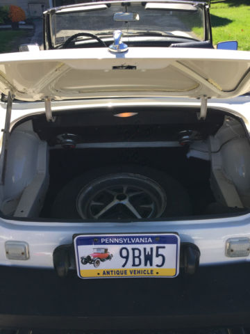 1979 Glacier White MG Midget Convertible Roadster