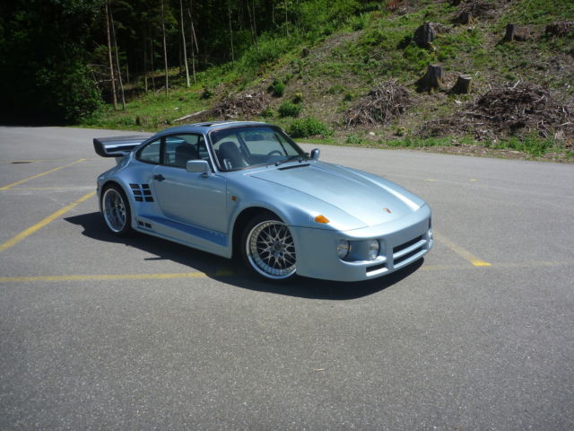 1980 Light Blue U2U2 Porsche 930 Coupe