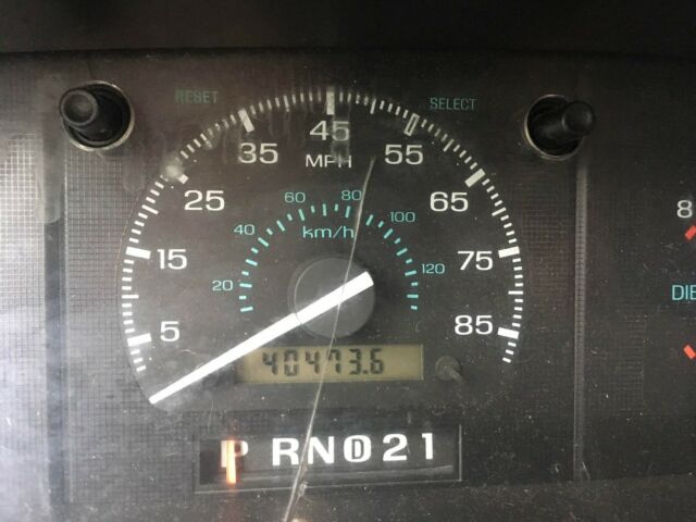 1993 White Ford E-Series Van Van Camper