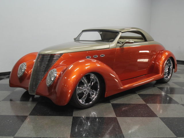 1937 Orange Ford Other Convertible