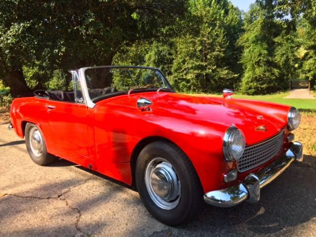 1967 Red Austin Healey Sprite U/K