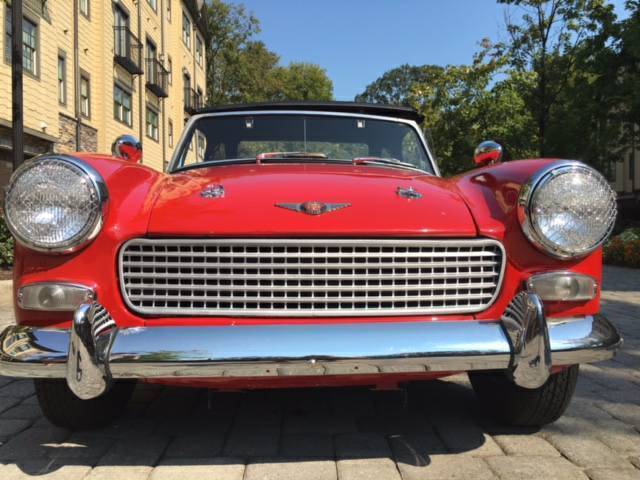 1967 Red Austin Healey Sprite U/K