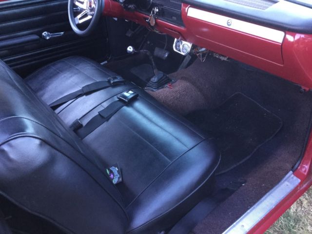 1965 Burgundy Chevrolet El Camino Standard Cab Pickup