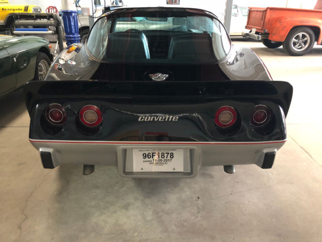 1978 Black Chevrolet Corvette Coupe