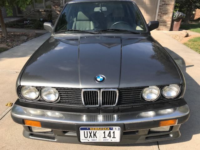1987 Gray BMW 3-Series Coupe