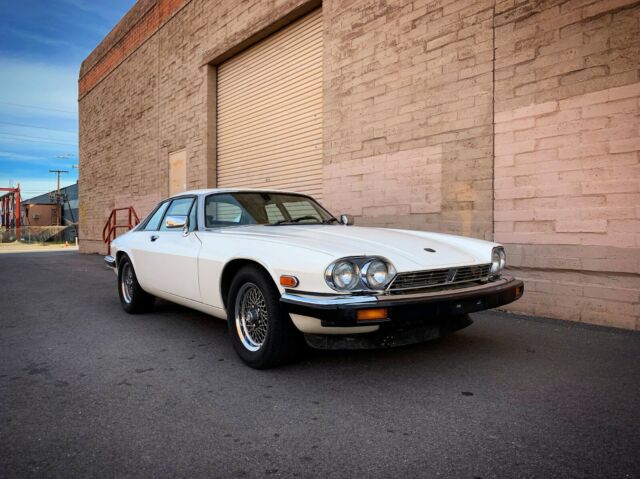 1986 White Jaguar XJS Coupe