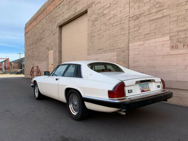 1986 White Jaguar XJS Coupe