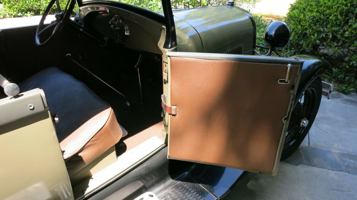 1928 Green Ford Model A Pickup Truck