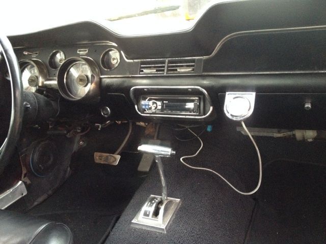 1968 Fireball Red Ford Mustang 2-door