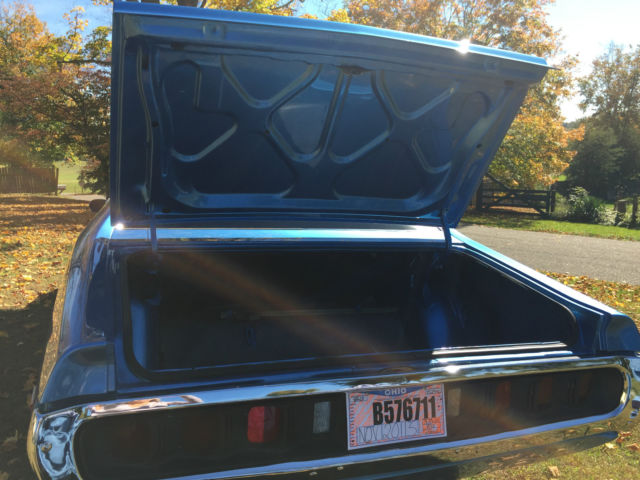 1972 Blue Dodge Charger Coupe