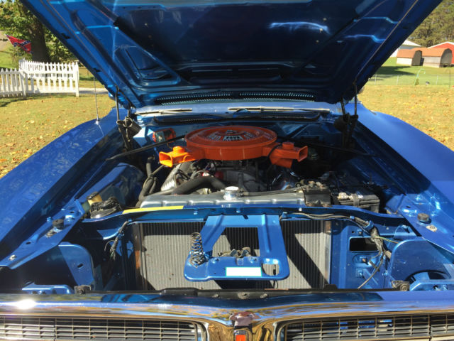 1972 Blue Dodge Charger Coupe