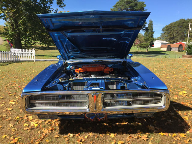 1972 Blue Dodge Charger Coupe