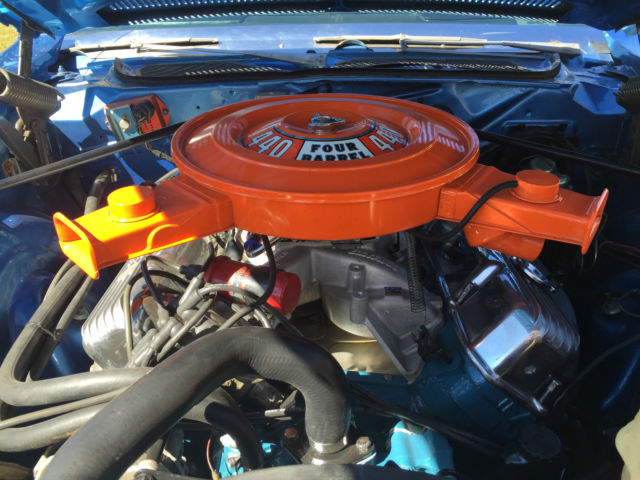 1972 Blue Dodge Charger Coupe