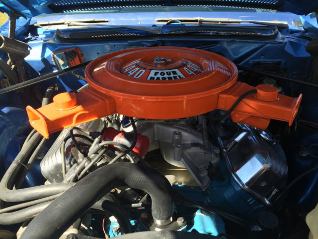 1972 Blue Dodge Charger Coupe