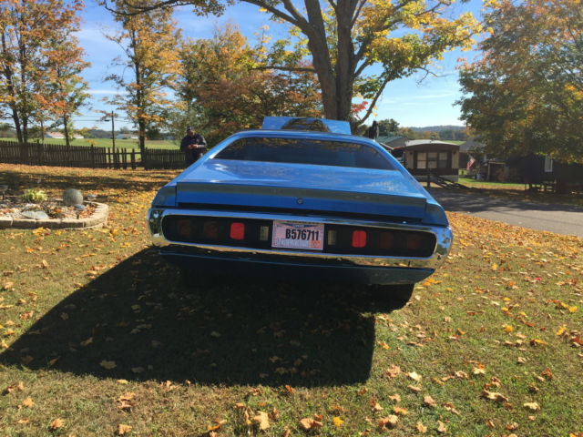 1972 Blue Dodge Charger Coupe