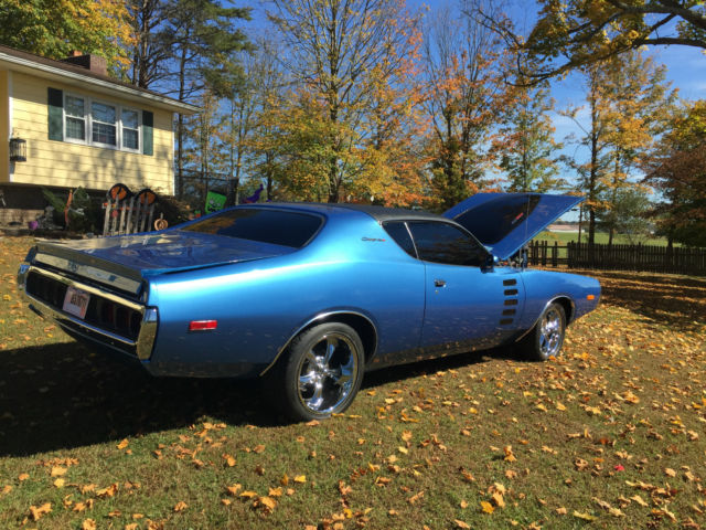 1972 Blue Dodge Charger Coupe