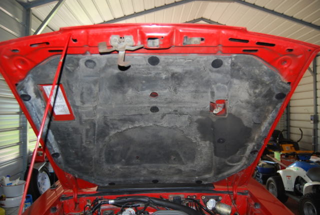 1986 Red Ford Mustang Coupe