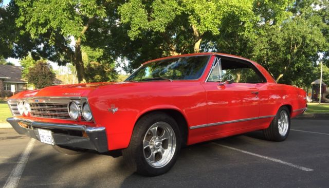 1967 GM TORCH RED Chevrolet Chevelle COUPE