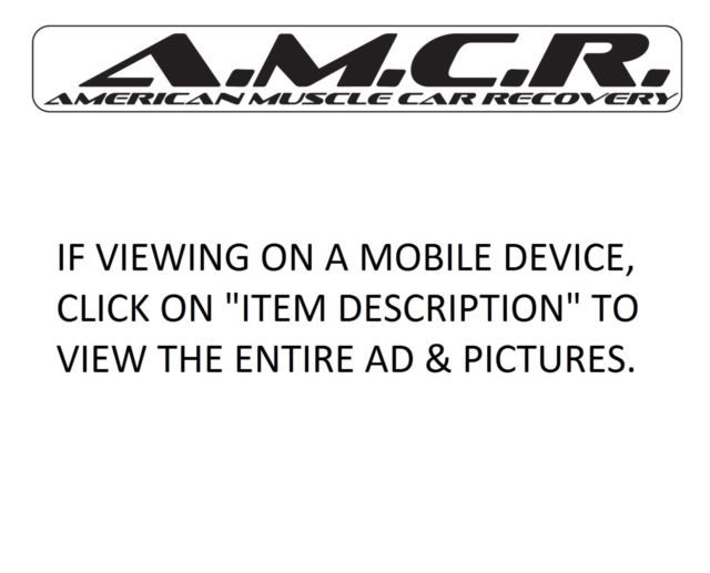 1967 GM TORCH RED Chevrolet Chevelle COUPE