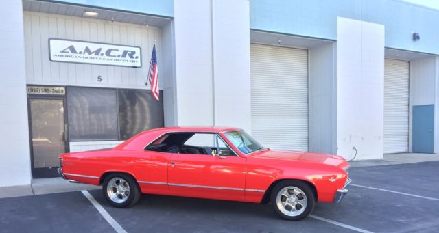 1967 GM TORCH RED Chevrolet Chevelle COUPE