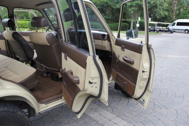 1984 Tan Toyota Land Cruiser SUV