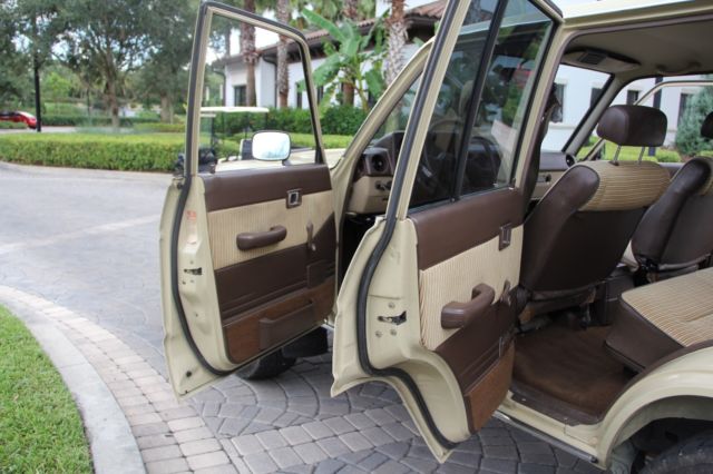 1984 Tan Toyota Land Cruiser SUV
