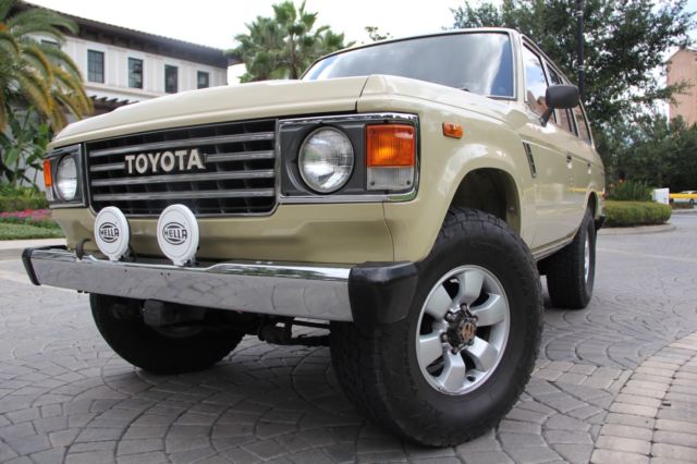1984 Tan Toyota Land Cruiser SUV